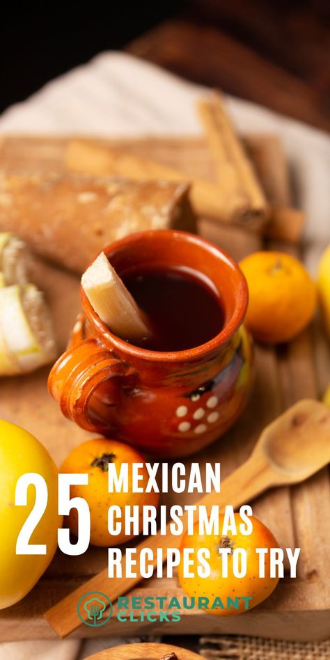 Mexican cuisine is world-famous, with Mexican food restaurants, tequila bars, and taco stands in every country around the globe.We are all familiar with guacamole, tacos, enchiladas, and burritos. However, Mexicans have incredible culinary traditions for holiday feasts that you might not know about.Read on to discover the many delicious dishes that comprise Mexican Christmas food.Create #mexicanreicpes #mexicanchristmas #christmasrecipes Mexican Christmas Gifts, Mexican Christmas Eve Dinner, Christmas Mexican Theme, Authentic Mexican Christmas Food, Traditional Mexican Christmas Dinner, Mexican Dishes For Christmas, Mexican Christmas Table Decor, Mexican Christmas Dishes, New Years Mexican Food Ideas