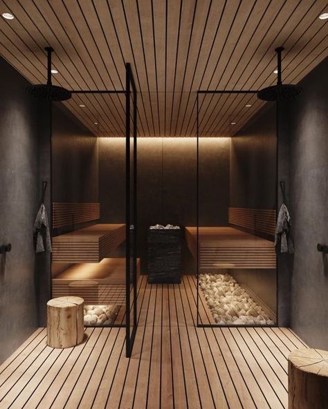 Home Spa Room, Wellness Room, Sauna House, Spa Interior Design, Indoor Sauna, Gym Room At Home, Sauna Design, Spa Interior, Sauna Room