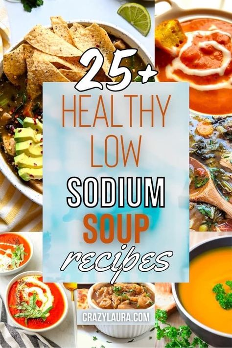 Dive into low-sodium soup recipes that pack a flavor punch! Say yes to health without sacrificing taste, one comforting, hearty bowl at a time. #HealthyRecipes #Soup #LowSodium #Recipes Low Sodium Soup Recipes, Heart Healthy Soup, Healthy Ramen Recipes, Salt Free Diet, Low Sodium Bread, Low Sodium Recipes Heart, Low Sodium Soup, Heart Healthy Recipes Low Sodium, Low Salt Recipes