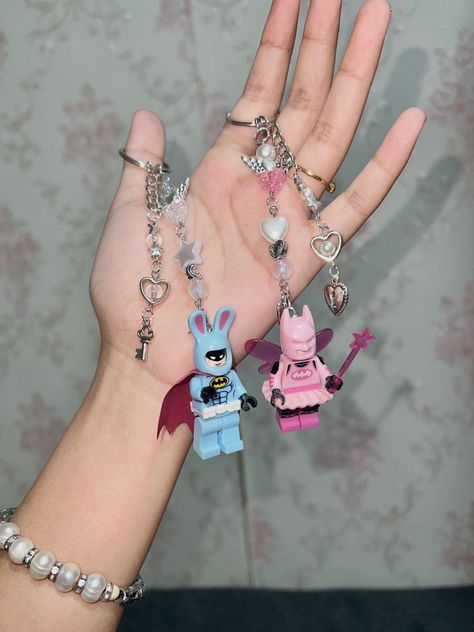 matching lego keychain Lego Keychain, Phone Guy, Beaded Phone Strap, Matching Keychains, Phone Strap, Cute Keychain, Cute Little Things, Auto Accessories, Jewelry Inspo