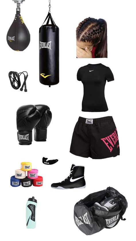 Boxer Aesthetic, Sport Fits, Boxing Clothes, Boxe Thai, Trening Sztuk Walki, Cute Outfits With Leggings, Sports Outfits, Boxing Girl, Fitness Wear Outfits