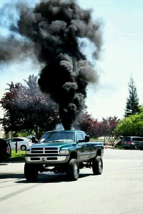 2nd gen cummins rollin coal 2nd Gen Cummins, Cummins Diesel Trucks, Rolling Coal, Dodge Diesel Trucks, Cummins Trucks, Dodge Diesel, Chevy Diesel Trucks, Trucks Lifted Diesel, Duramax Diesel