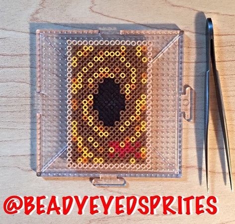 Yu Gi Oh Crochet, Yu Gi Oh Perler Beads, Yugioh Perler Beads, Yugioh Pixel Art, Anime Perler, Hama Beads Pattern, Perler Designs, Bead Templates, Easy Perler Bead Patterns