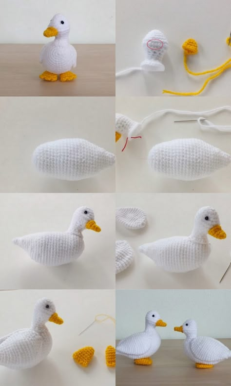 Crochet Duck Patterns Duck Amigurumi Crochet Pattern, Free Duck Amigurumi Pattern, Crocheted Duck Free Pattern, Duck Amigurumi Pattern, Duck Free Crochet Pattern, Crochet Ducks Free Pattern, How To Crochet A Duck, Free Crochet Duck Pattern, Crochet Rubber Duck Free Pattern