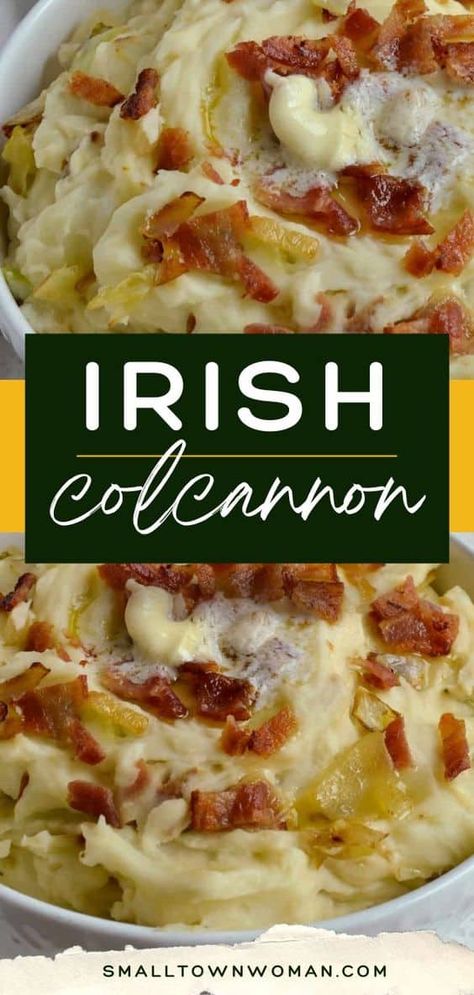 Golf Course Aesthetic, Irish Dinner Recipes, Irish Colcannon, Colcannon Recipe, Cabbage With Bacon, Healing Environment, Irish Cooking, Sauteed Cabbage, Cabbage And Bacon