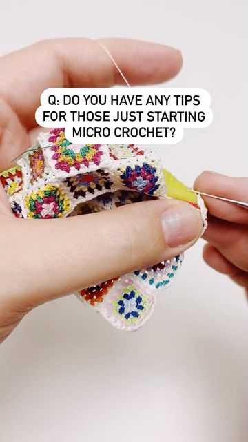 MissXade | Miniature Crochet on Instagram: "You know, micro crochet is my absolute passion, and I could talk about it all day! I truly love sharing my knowledge, even with those who didn’t ask (sorry, Mom!). If you’re thinking about diving into the world of tiny stitches, I’ve just released the first video in my Micro Crochet 101 series on YouTube. In this video, I spill the beans on 5 essential tips that will make your journey into micro crochet incredibly smooth. Here’s a quick rundown: 1️⃣ How To Micro Crochet, Microcrochet Patterns Free, Micro Crochet Pattern Free, Micro Knitting, Sorry Mom, Crochet 101, Build Your Confidence, Miniature Crochet, Micro Crochet