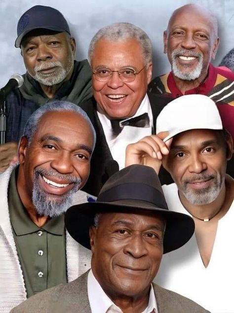 John Amos, Famous Amos, Dikembe Mutombo, Frankie Beverly, Black Movies, Carl Weathers, James Earl Jones, African American History Facts, Black Legends