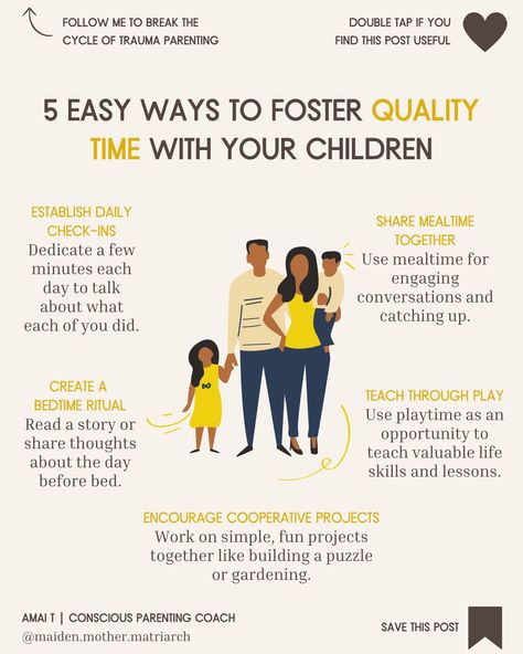 Here are 5 simple ways for you to embrace your parenting journey with heart and wisdom. ⁠ .⁠ These practices, while simple, are powerful ways to deepen your connection with your children–fostering moments that truly matter 🥰⁠ .⁠ ✅ Never let the cycle of trauma define your parenting again. Discover "The Amai T Method of Conscious Parenting" and transform your family dynamics today!⁠ Holistic Parenting, Slow Parenting, Homeschooling Activities, Life Values, Parental Guidance, Parenting Tools, Parenting Help, Conscious Parenting, Mindful Parenting