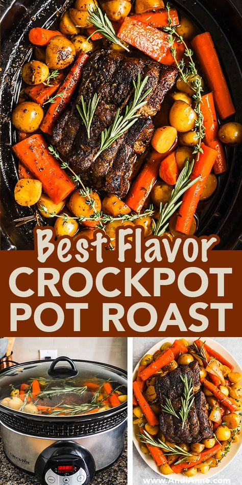 Roast And Vegetables In Crockpot, Roast Dinner Crockpot, Slow Cooked Pot Roast Crockpot, Pot Roast And Potatoes Crockpot, Potroast Crockpot Crock Pot Roast Slow Cooker, Roast In A Crockpot Slow Cooker, Pot Roast Recipes Crockpot Easy, Pot Roast Crock Pot Recipes Red Wine, Sweet Pot Roast