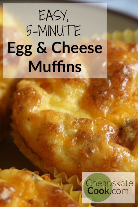 Egg Cheese Muffins, Egg Fast Recipes, Easy Egg Muffins, Egg And Cheese Muffins, Egg Fast Diet, Egg And Grapefruit Diet, Keto Egg Fast, Just Egg, Egg Diet Plan