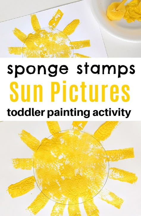 Sun Activities For Infants, Welcome Summer Activities For Preschool, First Day Of Summer Crafts For Toddlers, Sun Sensory Activities, Summer Theme Toddlers, Sunshine Crafts For Toddlers, Sun Toddler Craft, Sunshine Activities Preschool, Fun In The Sun Preschool Activities