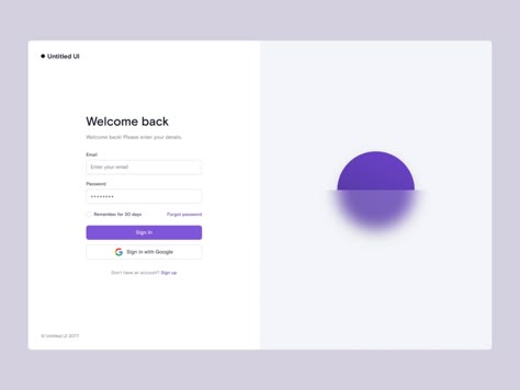 Log in page — Untitled UI by Jordan Hughes® on Dribbble Log In Ui, 3d Design App, Login Ui, Login Website, Login Page Design, Login Design, Login Screen, Admin Login, Photography Website Templates