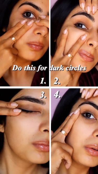 Beauty Hacks Dark Circles, Face Massage Techniques, Massage Routine, Facial Routine Skincare, Facial Massage Routine, Eye Wrinkles, Face Yoga Facial Exercises, Eye Skin Care, Natural Face Skin Care