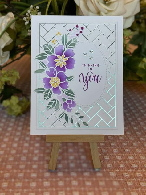 Hot Foil Cards, Heartfelt Creations Flowers, Wings Card, Jennifer Mcguire Cards, Gina K Cards, Sympathy Cards Handmade, Greeting Card Inspiration, Gina K Designs, K Design