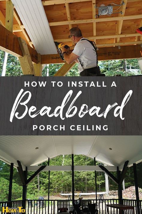 Beadboard Ceiling Outdoor Patio, Outdoor Ceiling Design Porch, Beadboard Patio Ceiling, Verandah Ceiling Ideas, Headboard Porch Ceiling, Patio Cover Ceiling Ideas, Patio Ceiling Ideas Outdoor Diy, Outside Porch Ceiling Ideas, Under Porch Ceiling Ideas