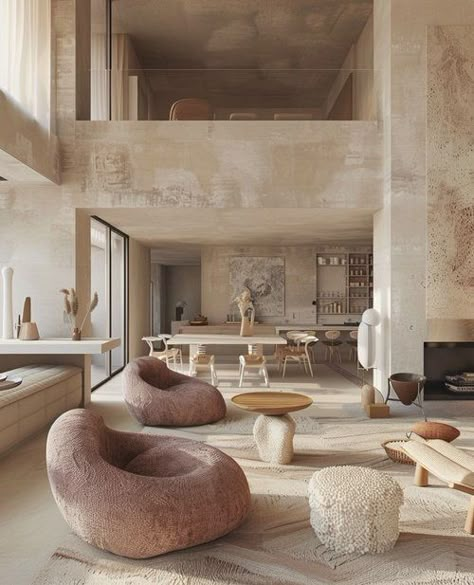 Harmony in Contrasts: The Rustic Modern Home — Living Bright Interiors — Living Bright Interiors Adobe Furniture, Harmony In Interior Design, Adobe Kitchen, Italian Modernism, Contemporary Living Room Chairs, Italian Hotel, Dynamic Aesthetic, Wooden Table And Chairs, Contemporary Homes