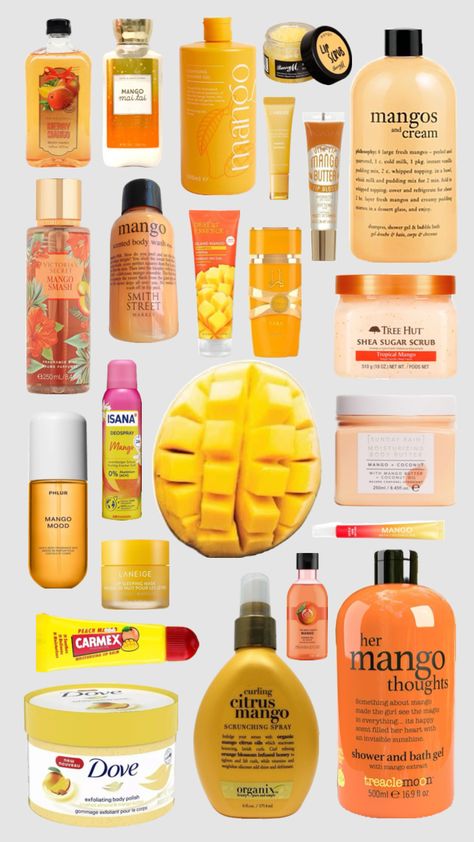 MANGO💛🥭 #mango Mango Hygiene, Mango Body Care, How To Smell Like Mango, Mango Perfume, Mango Shampoo, Lily Core, Daisy Aesthetic, Clean Routine, Fall Smells