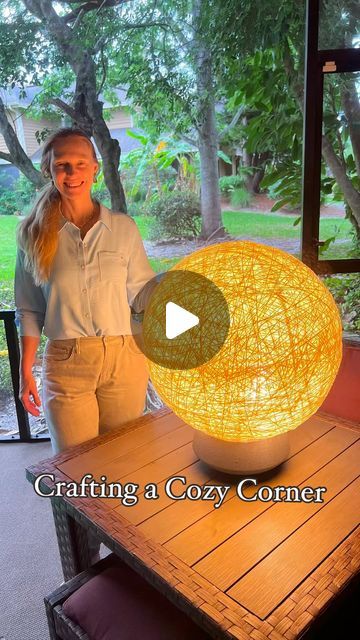 Thousands of Tips on Instagram: "Giant DY Lamp 
Crafting a Cozy Corner: A DIY Lamp for Your Lanai
Are you ready to transform your lanai into a serene oasis? Let’s embark on a simple yet rewarding DIY project: crafting a unique lamp to infuse your outdoor space with warm, inviting light.
Materials:
Inflatable ball, plastic film, thread and glue
Credits:@thousandsoftips

#lamp #abatjour #luminaria #centerpiece #decor #luminaria #crafy #glue #wedding #rusticdecor  #LanaiLighting #OutdoorLighting #CozyHome #HomeDecor #DIYHomeDecor #UpcycledDecor #VintageDecor #BohoDecor #MinimalistDecor #RusticDecor #IndustrialDecor #DIYProject #HomeImprovement #InteriorDesign #LightingDesign #DIYInspiration #HomeMade #CreativeDIY #DIYTutorial" Warm Light Lamp, Lanai Lighting, Diy Lamps, Inflatable Ball, Unique Lamp, Upcycle Decor, Plastic Film, Unique Lamps, Diy Lamp