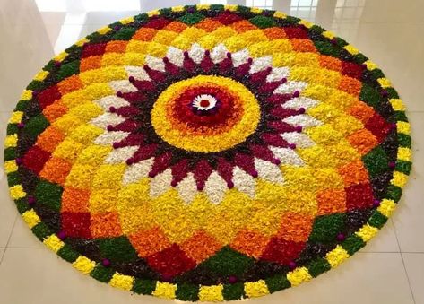 Onam pookalam 2022, Onam, pookalam Kerala Rangoli Designs, അത്തം പൂക്കളം, Onam Poo Kolam Designs, Athapookkalam For Competition, Onam Flower Rangoli Design, Onapookkalam Design, Athakalam Design, Flower Rangoli For Onam, Onapookalam Designs For Competition