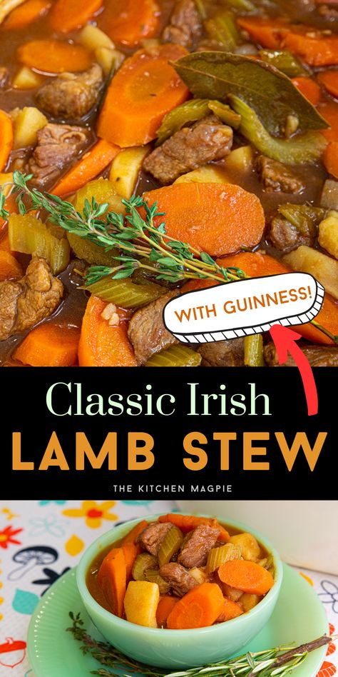 Irish Stew Crockpot, Irish Lamb Stew, Lamb Stew Recipes, Grateful Prayer, Irish Cooking, Irish Beef, Irish Cuisine, Corned Beef And Cabbage, Irish Stew