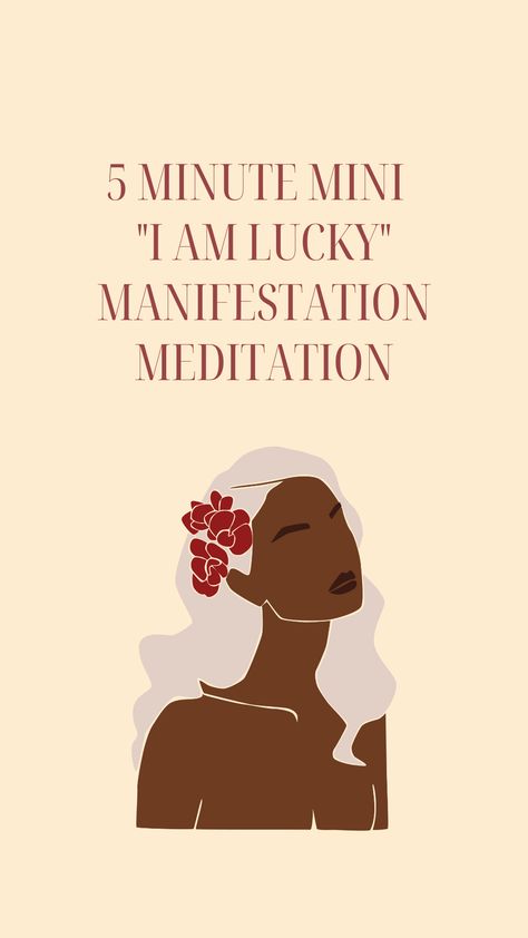 This 5 min meditation is designed to help you welcome in luck, abundance, and greatness into your day. It works with breath, visualization, and ends with mantras to welcome in all that is good into your day. 5 Min Meditation, Mama Mantras, Kelly Smith, Manifestation Meditation, I Am Lucky, 2025 Vision, Mantra, Podcast, It Works