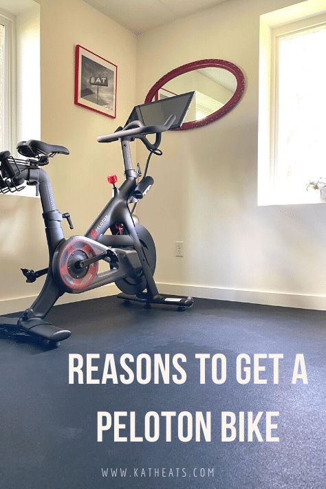 We finally got a Peloton Bike! I resisted getting a Peloton Bike for a long time - until I realized that the benefit is in the community and app more than the physical bike itself (although the bike is great!). We're SO GLAD we we bought one! In this post I'm sharing my thoughts on which bike to get, gear and accessories, why the Peloton is perfect for competitive folks and what we like most about it. #peloton #pelotonbike #homeworkouts #homegym Basement Fitness Room, Simple Workout Routine, Peloton Bike, Easy Home Improvement, Gym Floor, Fitness Room, Free Weights, Music Motivation, After 4