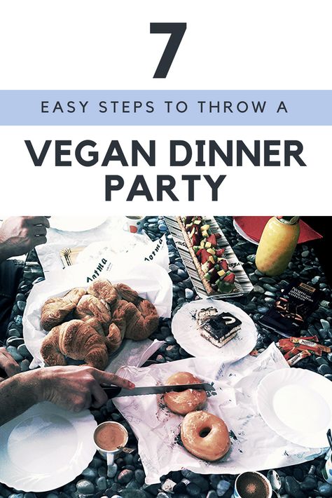 What's the best thing you can do with vegan food? You share it! Plant Based Whole 30, How To Vegan, Whole 30 Foods, Recipes For Guests, Vegetarian Dinner Party, Italian Christmas Dinner, Vegan Ketogenic Diet, Vegan Dinner Party, Nye Dinner