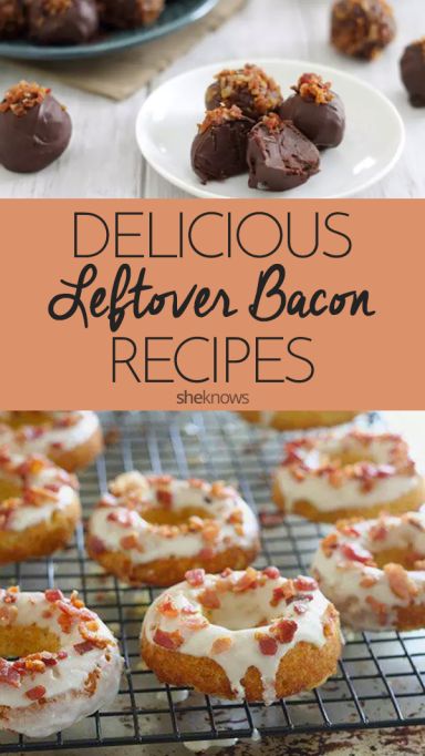 Leftover Bacon Recipes, Bacon Recipes For Breakfast, Healthy Bacon Recipes, Recipes Using Bacon, Leftover Bacon, Bacon Recipes Breakfast, Bacon Recipes For Dinner, Bacon Wrapped Meatloaf, Bean And Bacon Soup