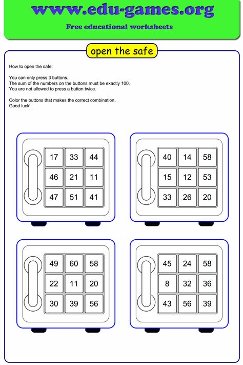 Math Puzzles For Kids, Visual Perception Activities, Diy Kids Games, Logic Games, Ice Breaker Games, Higher Order Thinking, Logic Puzzles, Educational Worksheets, Logical Thinking