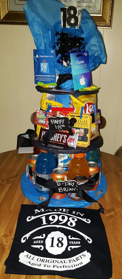 My son's 18th birthday gift                                                                                                                                                     More 18th Birthday Ideas For Boys, 18th Birthday Present Ideas, 18th Birthday Gifts For Boys, 18th Ideas, Gifts For 18th Birthday, Birthday Ideas For Boys, 18th Birthday Party Ideas, Birthday Present For Boyfriend, Open Closet In Bedroom