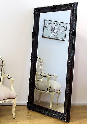 Large White Mirror, Large Black Mirror, Black Framed Mirror, Dressing Room Bedroom, Baroque Mirror, Bevelled Mirror, White Wall Mirrors, Leaner Mirror, Beautiful Mirror