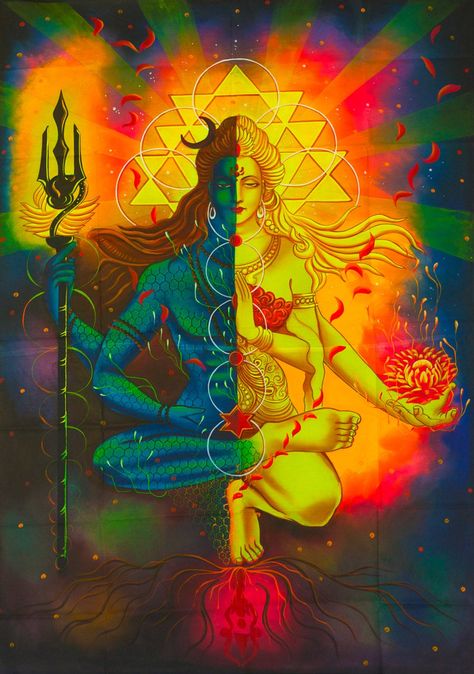 Shiva Parvati UV Painting  handmade on order blacklight image 0 Uv Painting, Arte Yoga, Shiva Hd Wallpaper, Shiva Tattoo, Shiva Parvati Images, Psy Art, Shiva Parvati, Lord Wallpapers, Lord Shiva Hd Wallpaper