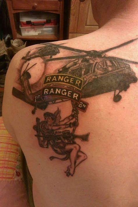 Rangers Tattoo, Way Tattoo, Ranger Tattoo, 75th Ranger Regiment, Us Army Rangers, Army Ranger, Army Rangers, Lead The Way, Texas Rangers