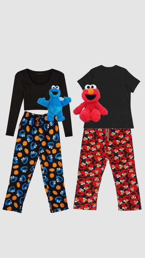 Matching Fall Pajamas For Couples, Bff Matching Pajamas, Match Pjs Couples, Matching Pjs With Bestie, Cute Couple Pjs, Couples Pjs Matching, Matching Pj Couple, Halloween Pjs Couples, Matching Pyjamas Friends