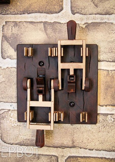 EPBOT: The Top 3 Steampunk Switches For Your Inner Mad Scientist Steampunk Bedroom Decor, Steampunk Rooms, Décor Steampunk, Steampunk Kitchen, Steampunk Bedroom, Steampunk Bathroom, Steampunk Interior, Steampunk Home Decor, Steampunk Home