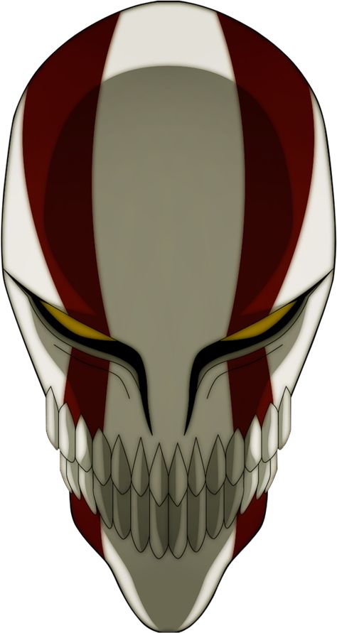 Hollow Mask Ichigo, Ichigo Mask, Bleach Mask, Ichigo Hollow Mask, Hollow Mask, Armor Ideas, Mask Drawing, Rukia Kuchiki, Cosplay Armor