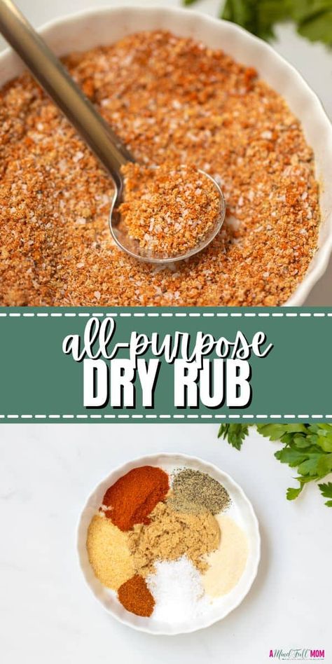 Meat Rubs Homemade, Pork Dry Rub Recipe Seasoning Mixes, Diy Dry Rub Recipes, Pork Rub Recipe Dry, Meat Rubs Recipes, Bbq Dry Rub Recipes, Pulled Pork Spice Rub, Chicken Dry Rub Recipe, Steak Dry Rub Recipe