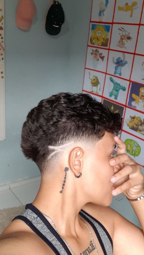 Amazing Haircut Designs for Men (Detailed Gallery) | Simple & Easy Haircut Design Ideas For Men Fade Haircut Designs For Men, Hair Tattoo Men, Fade Haircut With Beard, Haircut Blowout, Haircut Designs For Men, Fade Haircut Designs, Guys With Black Hair, Haircut Names, Short Hair Twist Styles