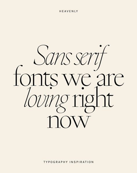 They say classics never go out of style, and when it comes to fonts, the sans serifs steal the show. 🤍 Just take a peek at the world of luxury branding, and you'll see why - they are clean, chic, timeless. Excited to share my latest font obsessions! Which speaks to your soul? Are you on #TeamSerif or #TeamSansSerif? Personally, I'm all about embracing the best of both worlds. 🙃 ——— #Typography #SlowFashion #SustainableFashion #Handmade #Fashion #EthicalFashion #EcoFashion #Sustainable #Se... Modern Chic Fonts, Sustainable Typography Design, Clean Serif Fonts, Classic Fonts Typography, Modern Serif Fonts Free, Scandinavian Font Typography, Handwritten Serif Font, Luxury Serif Font, 2024 Typography Design