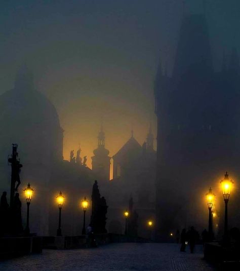 Foggy City, Will Herondale, Winter City, Charles Bridge, Dark Christmas, Winter Background, The Infernal Devices, Winter Wallpaper, Winter Scenery