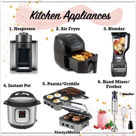 With all of the extra time we’ve had at home these last few months, I’ve been using my kitchen appliances more than ever. It’s been fun experimenting with different recipes and appliances. Today I’m sharing some of my favorite kitchen appliances with you (bonus: they’re all from Amazon!). must have kitchen gadgets|must have kitchen items|must have kitchen tools|amazon must haves|amazon favorites|kitchen tools cooking equipment|kitchen gadgets must have|best kitchen gadgets on amazon Kitchen Appliances Must Have, Home Gadgets Must Have, Kitchen Items Must Have, Cooking Gadgets Appliances, Cooking Equipment Kitchen Tools, Must Have Kitchen Appliances, Must Have Kitchen Items, Kitchen Tools And Equipment, Kitchen Electrical Appliances