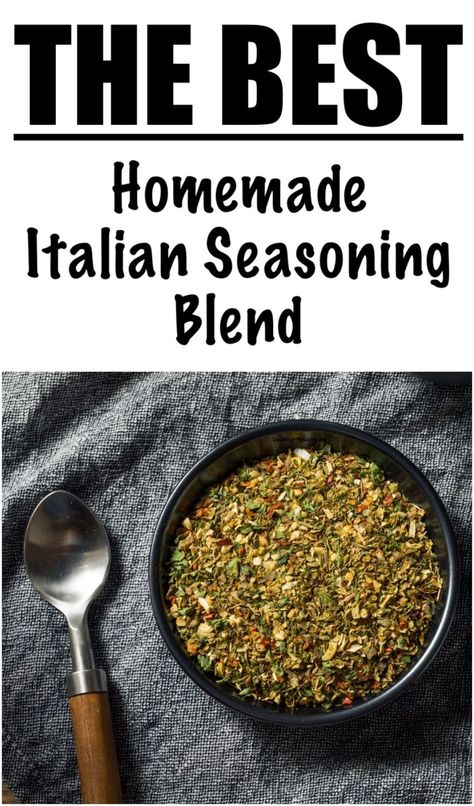 The BEST Homemade Italian Seasoning Mix Recipe Low Calorie Italian, Italian Seasoning Mix Recipe, Italian Seasoning Mix, Italian Seasoning Recipe, Homemade Italian Seasoning, Vegan Air Fryer Recipes, Drying Fresh Herbs, Vegan Air Fryer, Noodles And Company