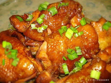 brown) Shoyu Chicken Recipe Hawaii, Chicken Recipes Filipino, Shoyu Chicken Recipe, Shoyu Chicken, Ono Kine Recipes, Hawaiian Foods, Soy Sauce Chicken, Local Recipes, Hawaiian Dishes