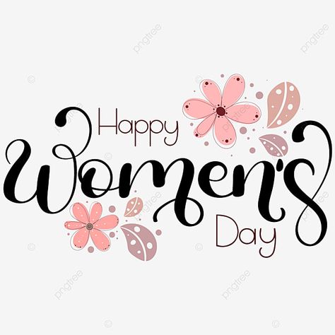 Womans Day Ideas Creative, Happy Women Day, Letter Clipart, Happy Womens, Women's Day 8 March, 8th March, Doodle Quotes, Happy Woman Day, Hair Illustration