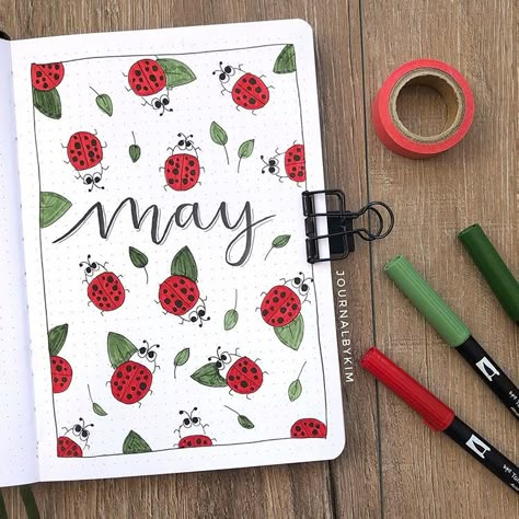 Bujo Mai, Bujo May, Journal Doodling, Bullet Journal Titles, Bullet Journal 2024, May Bullet Journal, Bullet Journal Headers, Fonts Style, Bullet Journal Month