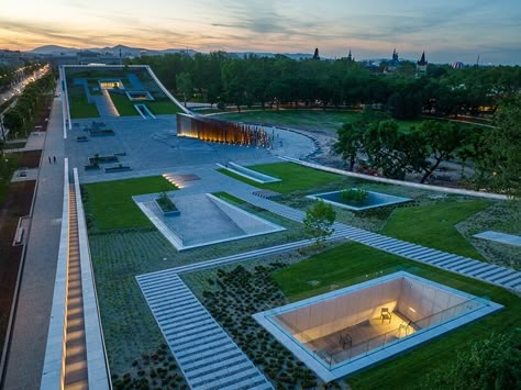 Underground Museum, Cinema Museum, Underground Architecture, Underground Building, Shelter House, Dune House, Blur Studios, Budapest City, Park Entrance