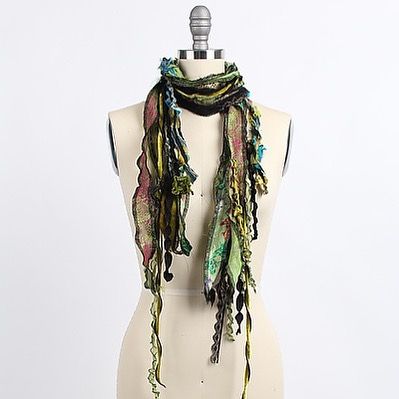 Glass Wall Sculpture, Scarf Display, Fiber Art Jewelry, Nuno Felt Scarf, Chic Scarves, Woven Scarf, Fabric Scarf, Unique Looks, Art Scarves