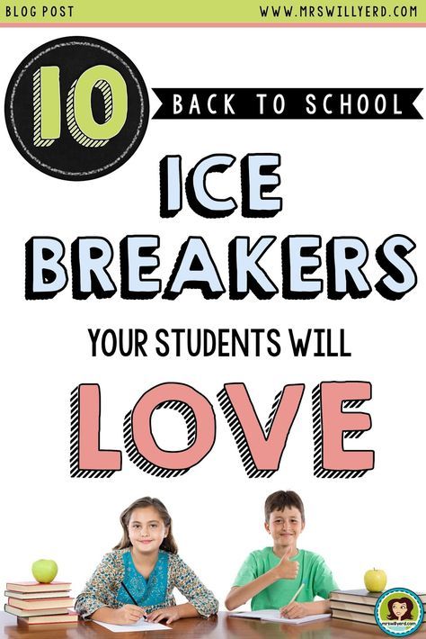 10 Back to School Ice Breakers Your Students Will Love: Two Truths and a Lie, Would You Rather, My No Good, Very Bad Day, Fear Factor 4-Corner Activity, Marshmallow Challenge, Super Sleuths, What Would You Do?, Have You Ever?, Find Someone Who..., My Favorite Things. Teacher Ice Breakers, Student Ice Breakers, High School Ice Breakers, Class Ice Breakers, Middle School Icebreakers, Back To School Ice Breakers, School Ice Breakers, Name Games For Kids, Classroom Icebreakers