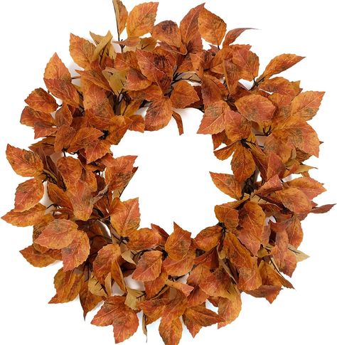 Fall Wreath Ideas, Thanksgiving Home Decor, Wreath Eucalyptus, Farmhouse Fall Wreath, Front Door Farmhouse, Grass Wreath, Fall Leaf Wreaths, Fall Wreath For Front Door, Door Farmhouse