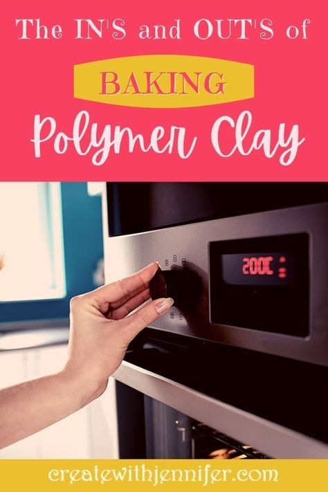 Baked Clay Earrings Diy, How To Bake Clay In Oven, How To Bake Clay Earrings, Polymer Clay Baking Instructions, Baking Clay Earrings, Clay Earrings Bake Time, Polymer Clay Basics, Baking Clay In Oven, Oven Baked Clay Recipe